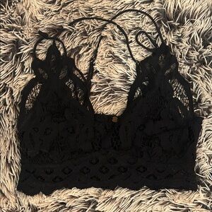Elegant Black Lace Bralette
